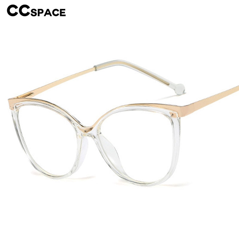 48052 Plastic Titanium Cat Eye Retro Glasses Frames Ultralight Men Women Optical Computer Glasses