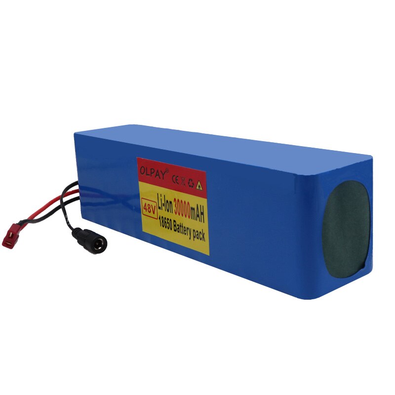 Hohe kapazität 48v batterie 48v 30Ah 1000w 13S3P Lithium-ionen Akku Für 54,6 v E-Fahrrad Elektro fahrrad Rolle mit BMS
