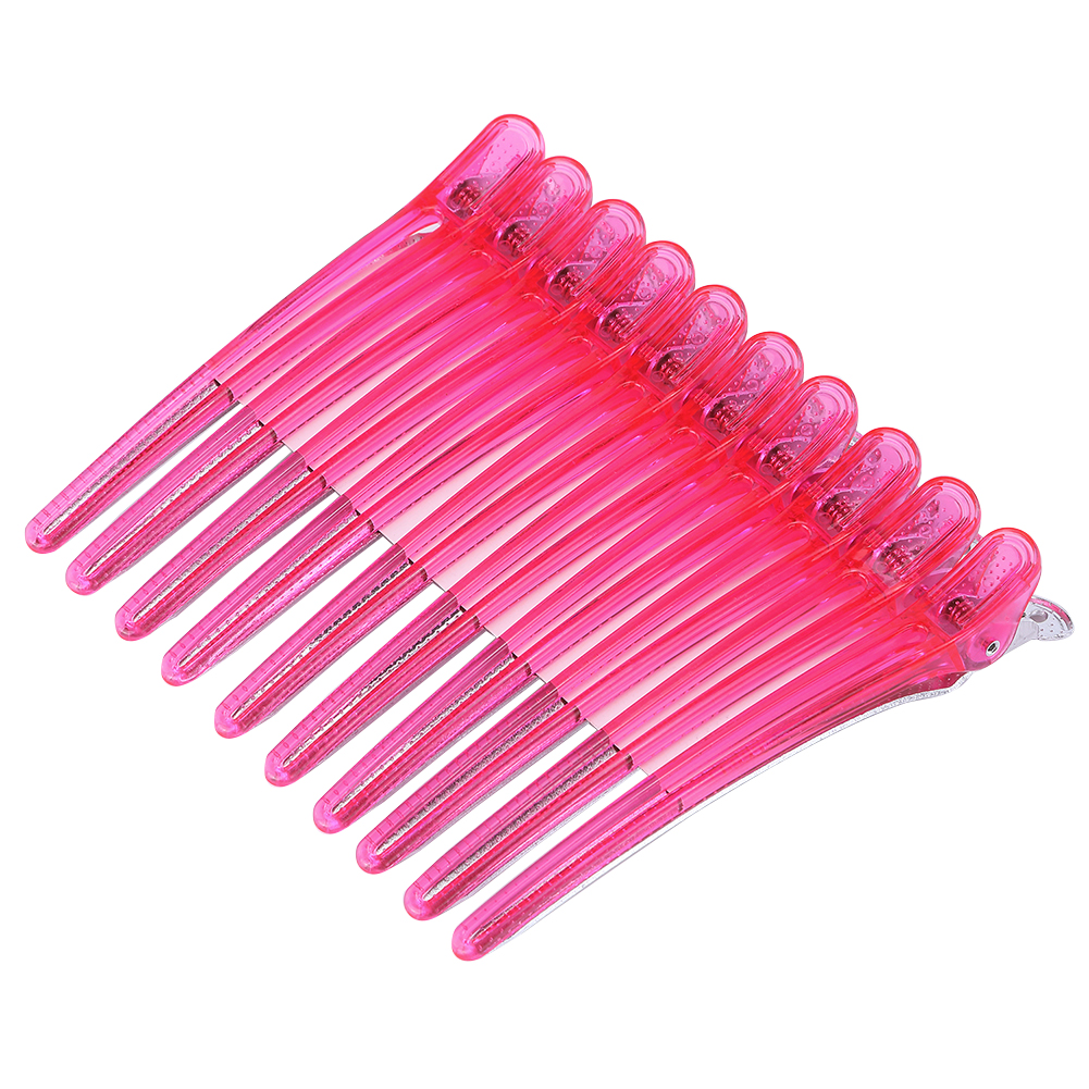 10 Stuks Kappers Haarclips Salon Kappers Plastic Klemmen Professionele Haarspeld Styling Accessoires Tools