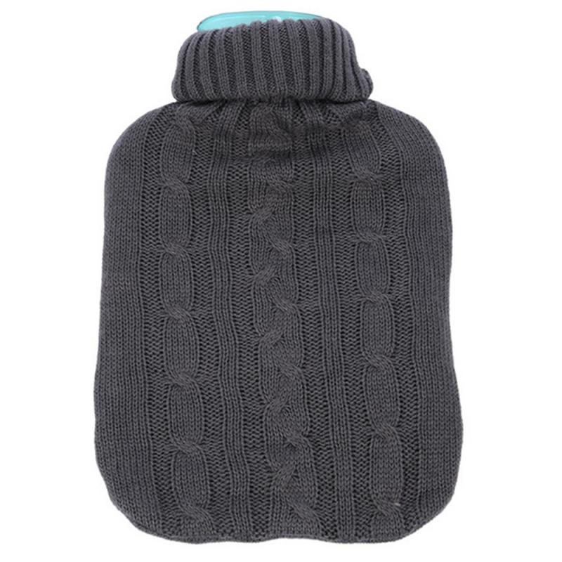2000ml caldo acqua bottiglie caldo freddo-prova calore preservazione caldo acqua bottiglia coperchio prodotti larga lavorato a maglia caldo acqua Borsa coperchio: 03