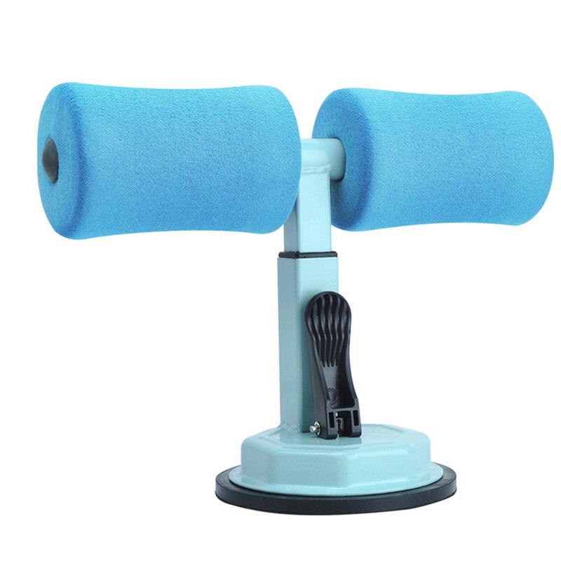 Assis barre Assistant de plancher Support d'exercice rembourré soutien de la cheville assis-Up formateur équipement d'entraînement pour la salle de sport à domicile Fitness voyage équipement: Rose