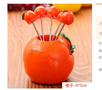 Fourchette à fruits en acier inoxydable | Fourchettes et support de 5 pièces nouveauté cœur rouge, fourchette à fruits en acier inoxydable, cuillère à Dessert, ustensiles de table, outils de cuisine: style 3