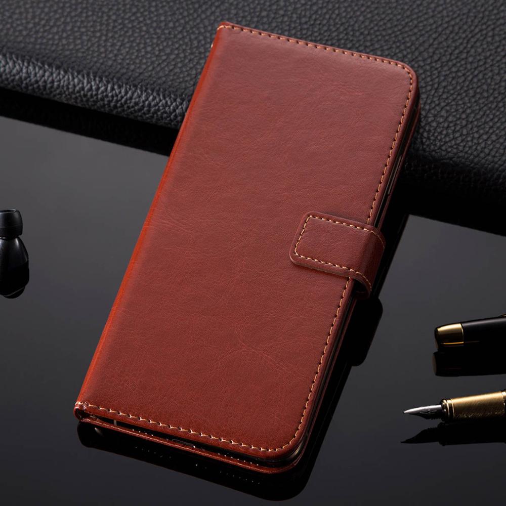 Luxe Lederen Flip Boek Stijl Case Voor Cubot P50 Portemonnee Kaarthouder Gevallen Voor Cubot P50 P 50 2022 Nfc capa Funda Telefoon Coque: brown case