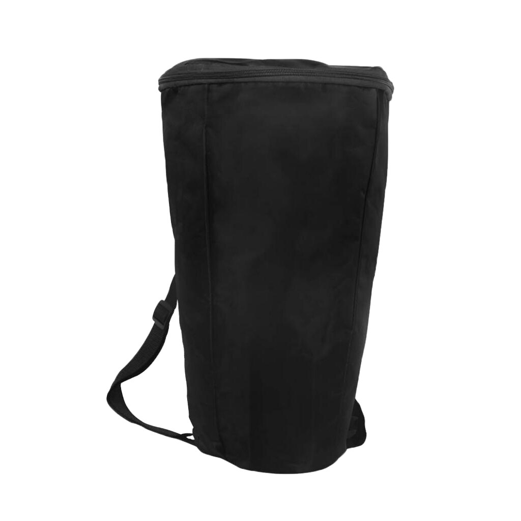 Durevole 8 pollici Djembe borsa a tracolla per il trasporto borsa per batteria africana borsa per zaino contenitore strumenti a percussione neri