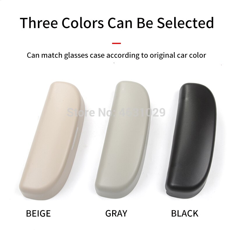 Estuche de almacenamiento para gafas de sol de coche, caja con pequeño cambio para Toyota RAV4