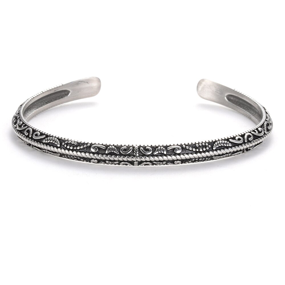 Braccialetti da uomo di Design nuovo braccialetti in acciaio al titanio braccialetti aperti gioielli di colore maschile