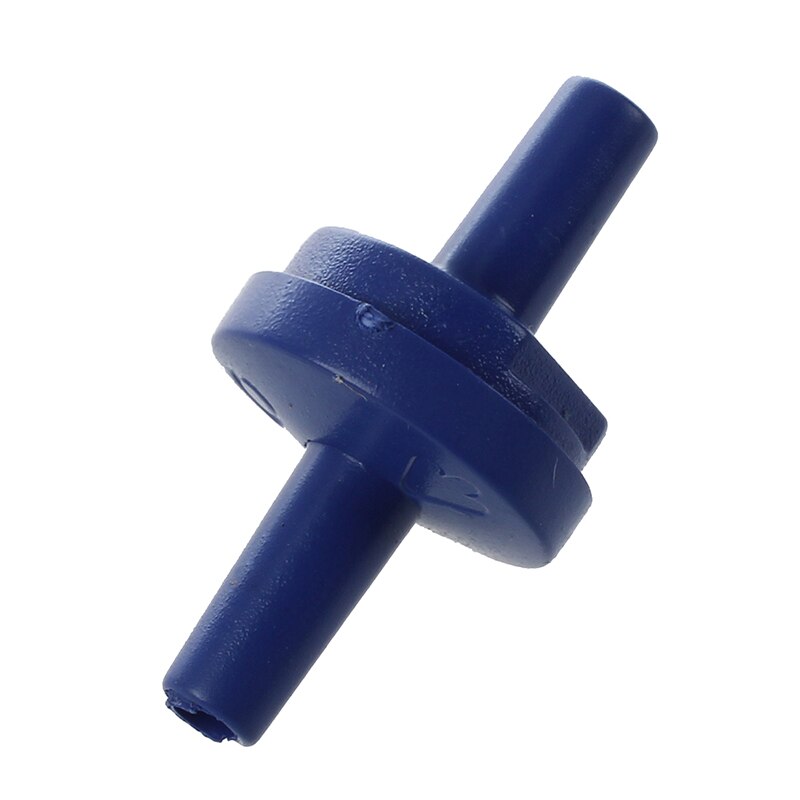 One-way Valve 4 Pcs 3mm Inside Diameter Hard Plastic One-way Check Valve Dark Blue Air Liquid Preventing the flow back, protect