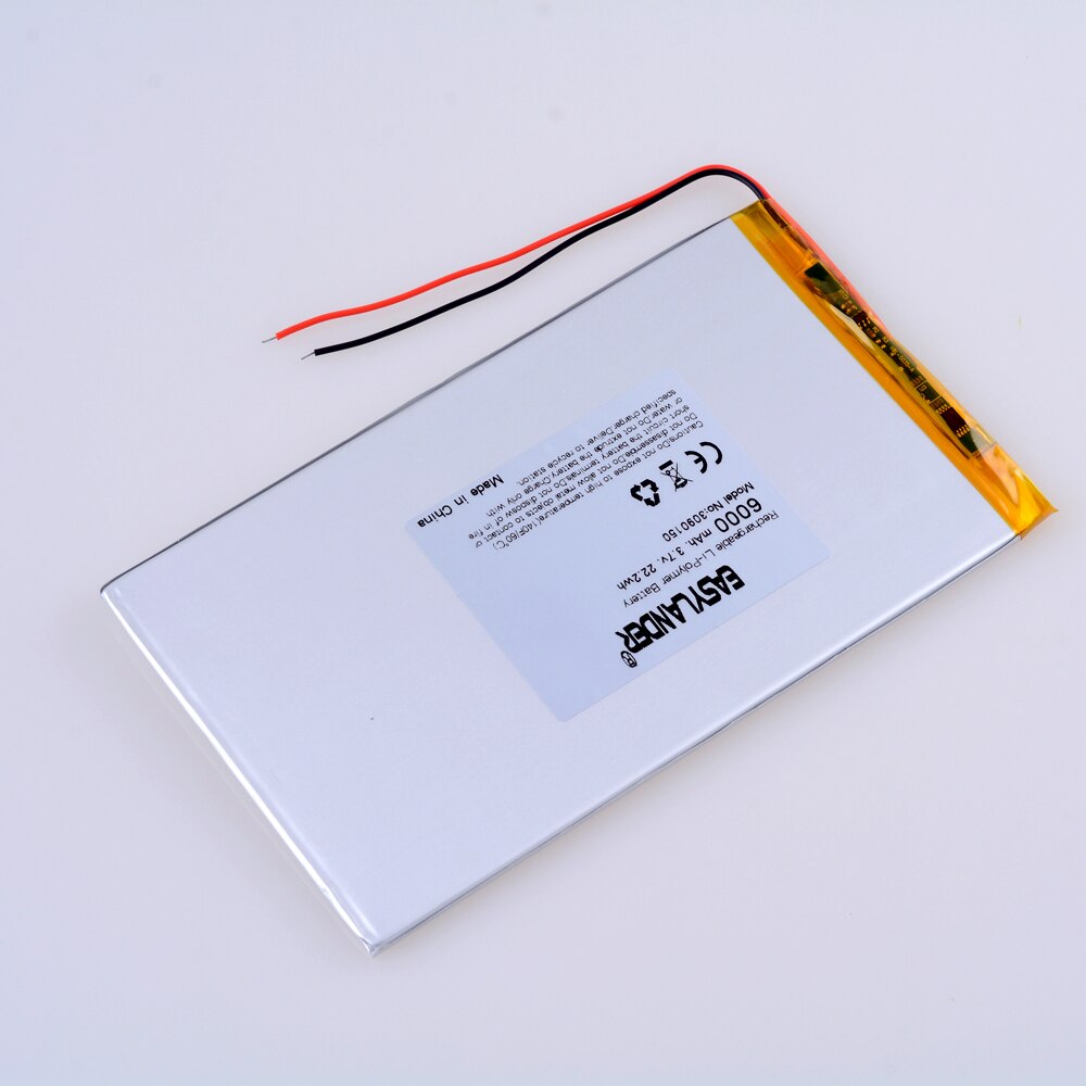 3090150 Tablet battery capacity 3.7V 5500mA Universal Li-ion battery for tablet pc 8 inch 9inch