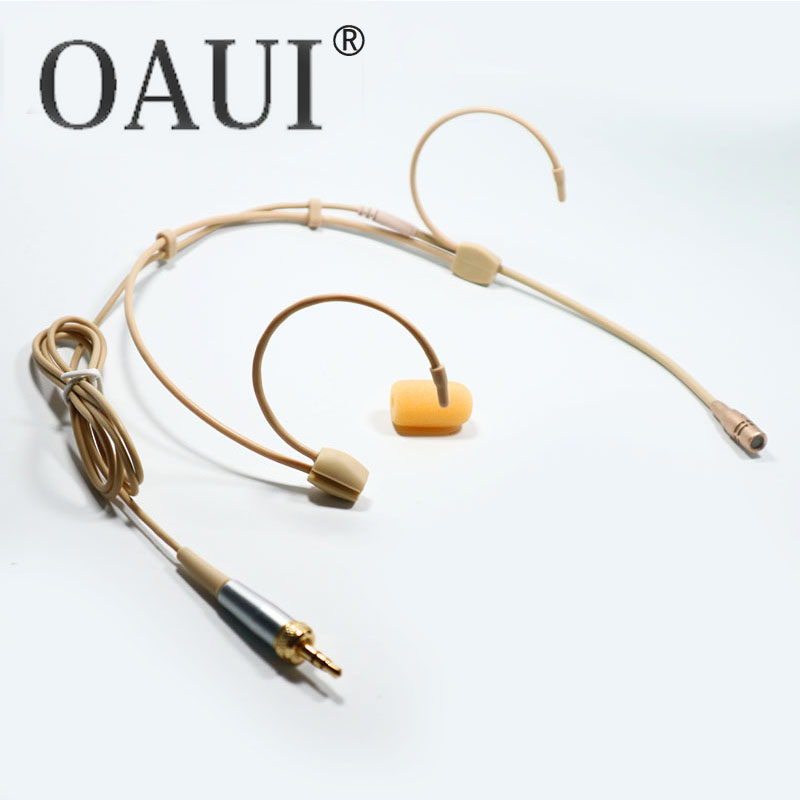 Original Cardioid Headset Microphone Best Sound For Shure Sennheiser MiPro AKG Mini 3Pin TA3F 4Pin TA4F 3.5mm Lock