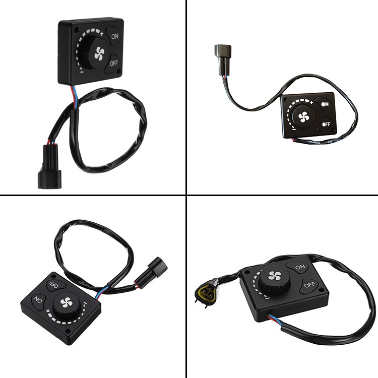 12V/24V Parking Heater Controller Car Track Air Heater Knob Switch Supplies Remote Control Truck Air Diesel Heater Winter