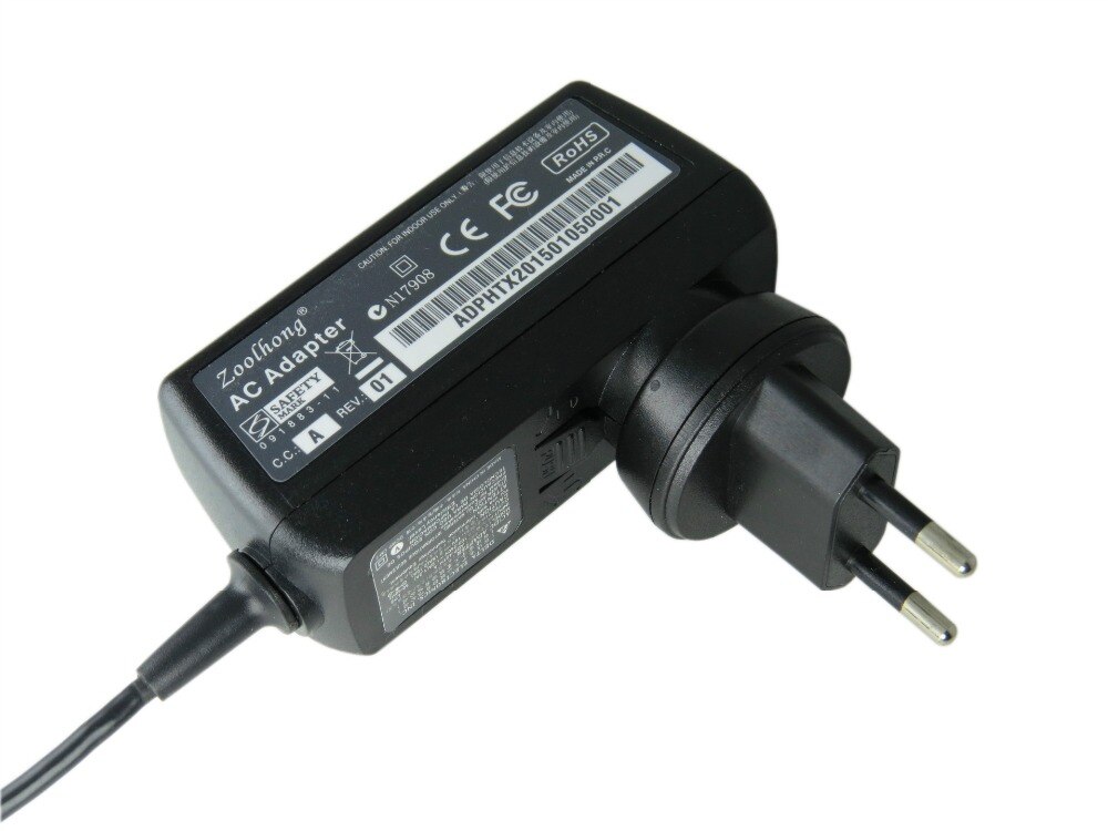 19V 1.75A AC Power Adapter Travel Plug Wall Charger for ASUS Vivobook S200 S200E S220 X200T X201E X202E F201E Q200E