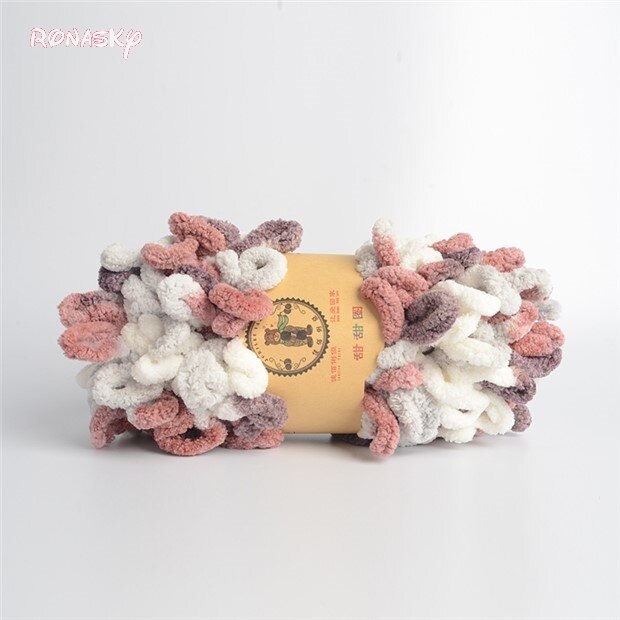 Diy Vinger Lus Garen Hand Gebreide Thuis Kussen Deken Cirkel Lijn Dikke Wol Hand Breien Gemengd Garen Ring Gesponnen Polyester speelgoed: 111