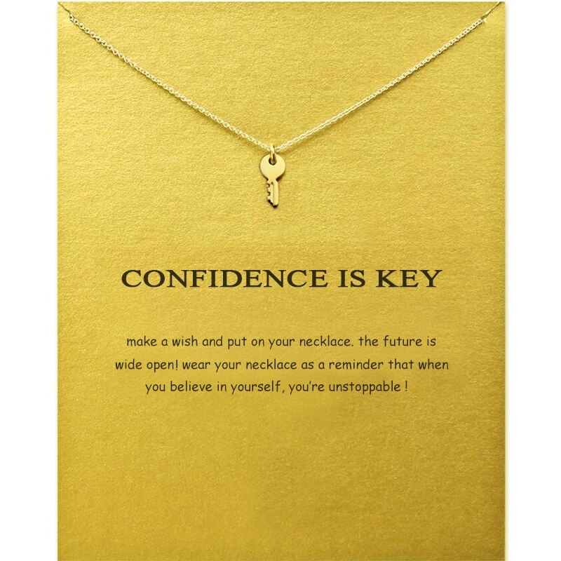 Moonxuan schlüsselanhänger-halskette, vergoldete und versilberte legierungskette, choker-schmuckhalskette für damen, karton: Schlüssel-b-gold