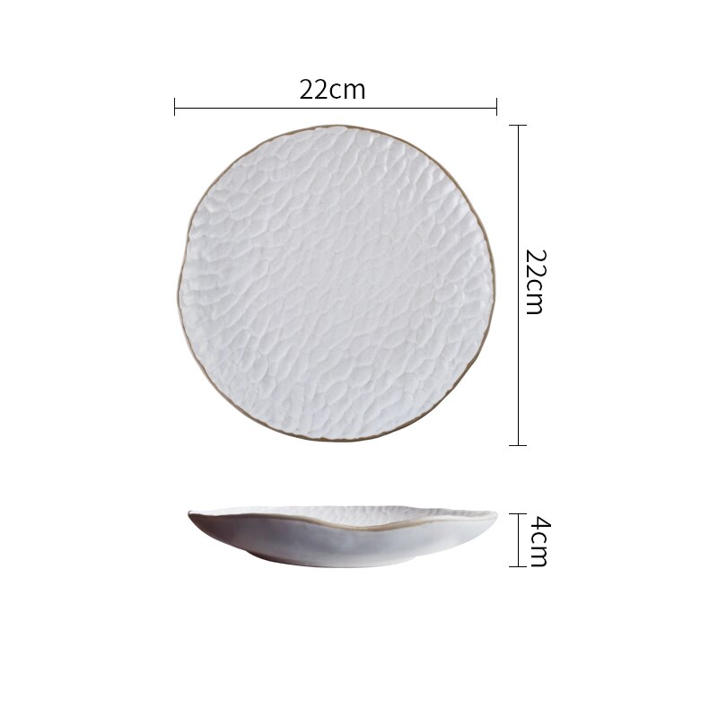 Vajilla de cocina de cerámica de estilo nórdico, taza de desayuno, plato de porcelana para salsa, plato de cena, taza de café, tazón de arroz, tazón de postre y ensalada: E