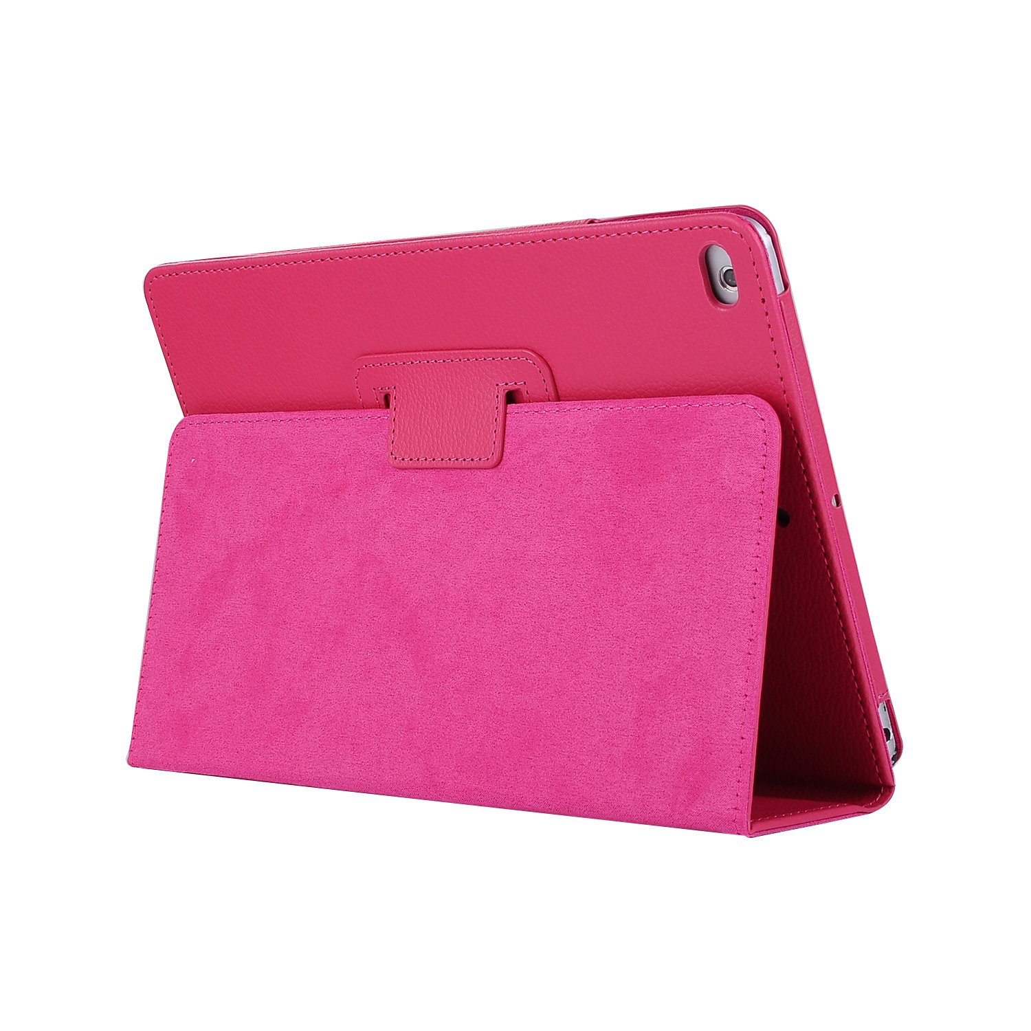 Case Cover for iPad 9.7 5/6th Generation Auto Sleep Wake Up PU Leather for iPad case Air 1/2 Full Body Protective Case: for iPad 9.7 rose