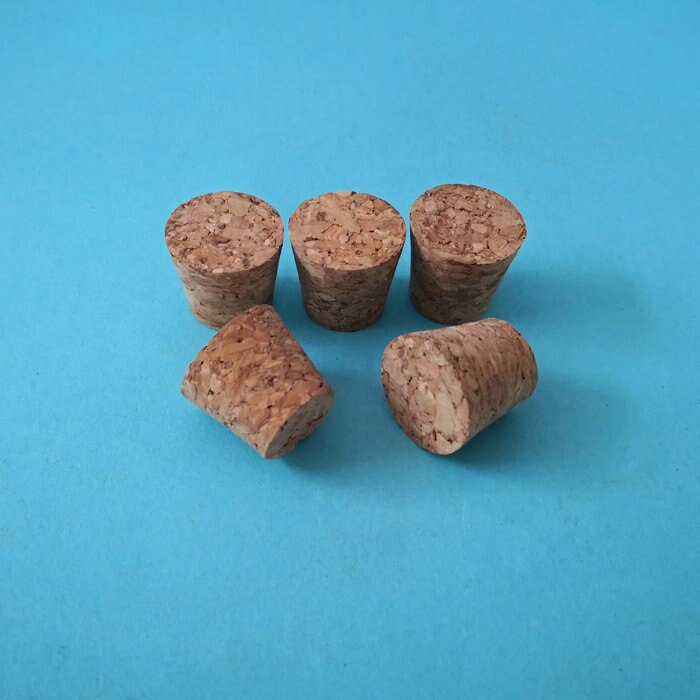 50pcs DIA.20mm Wooden cork stopper suitable for different sizes test tubes