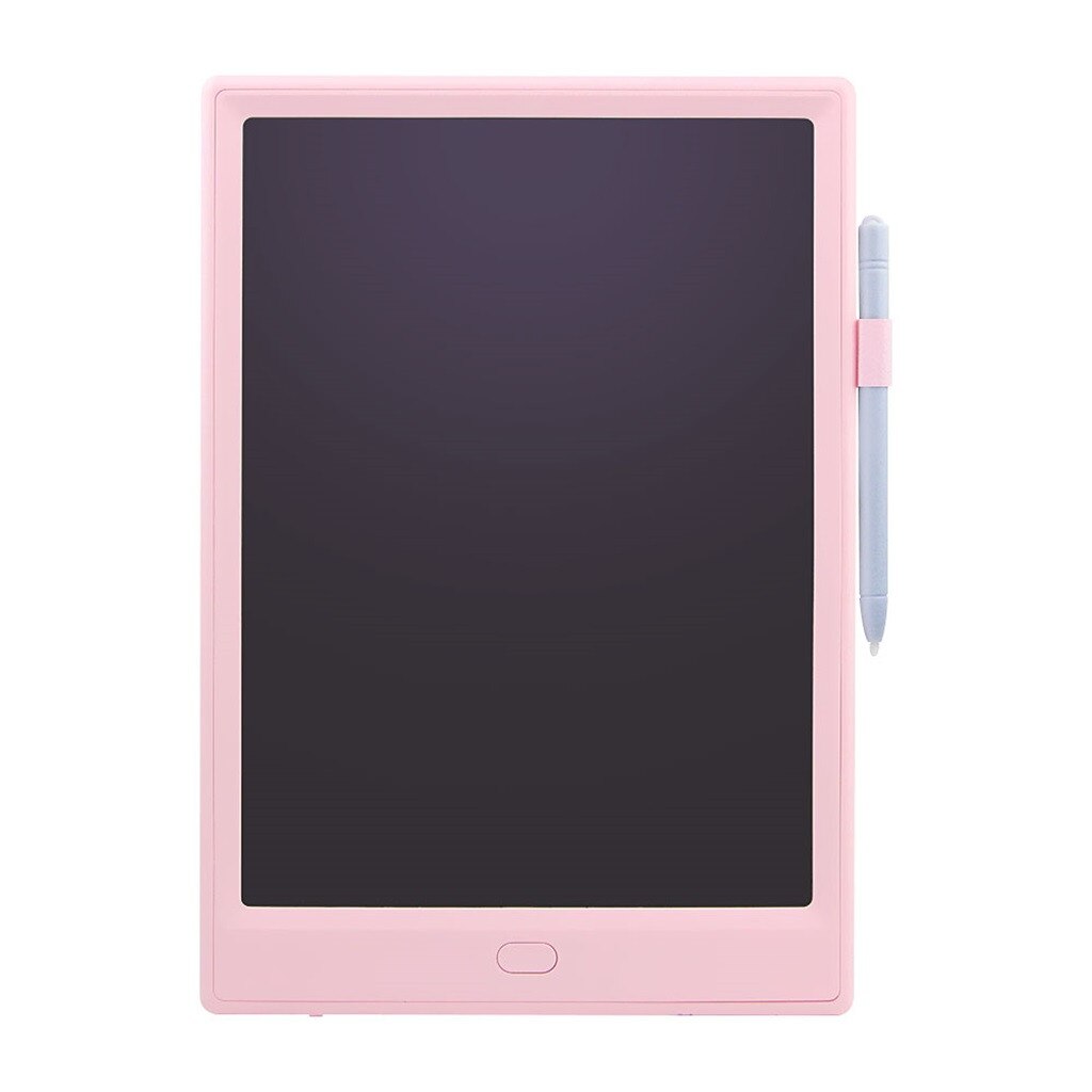 LCD Writing Tablet 10 Inch Digital Drawing Electronic Handwriting Pad Message Graphics Board Kids Doodle Board Drawing Board: Pink
