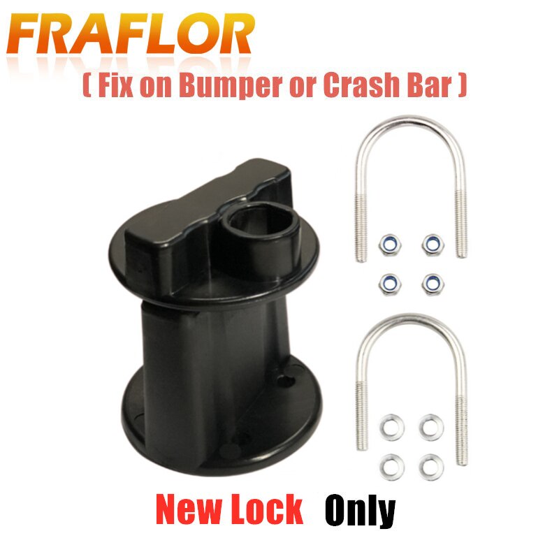 Fixation de verrouillage de support pour réservoir de carburant 3L 5L, support de bidons d&#39;essence pour moto, fixation de réservoir d&#39;huile de rechange: Bracket