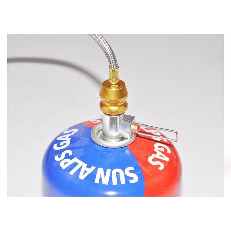 Outdoor Camping Gas Fles Kachel Adapter Conversie Split Type Oven Connector Cartridge Tank Gas Vullen Adapter Gas Cilinder