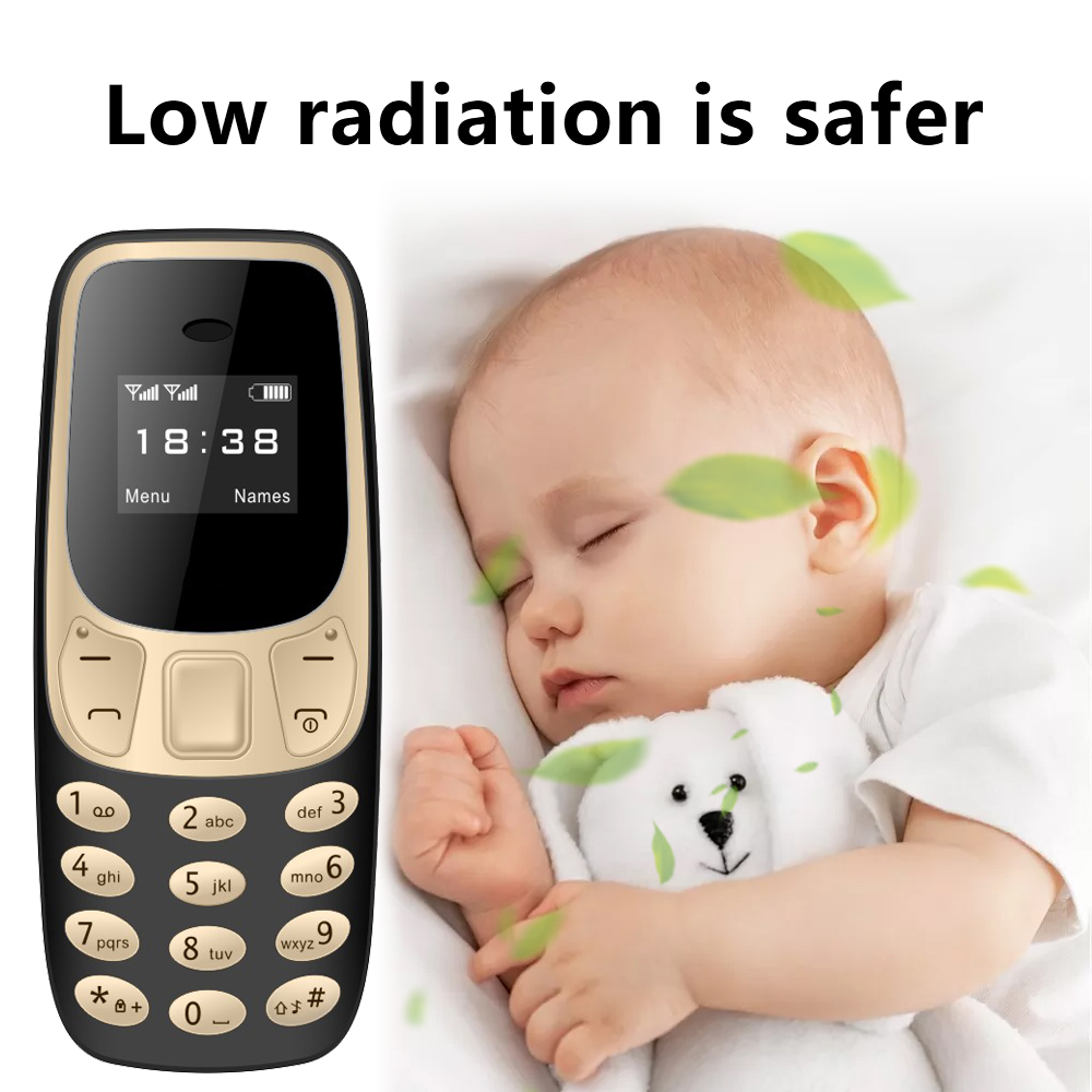 SERVO Kleine Mobiele Telefoon Bluetooth Dialer Magische stem Lage Straling Telefoongesprek Opname 2/3 SIM GSM Ontgrendeld Mini Mobiel