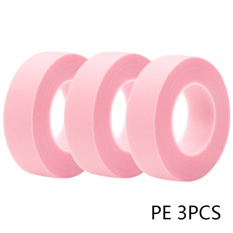 1/3/5 Rolls Wimpers Extension Tape PE Lijm Gereedschap Onder De Ogen Pads Voor Micropore Wimpers Enten Levert Lash Lifting Tapes: Dark Bown