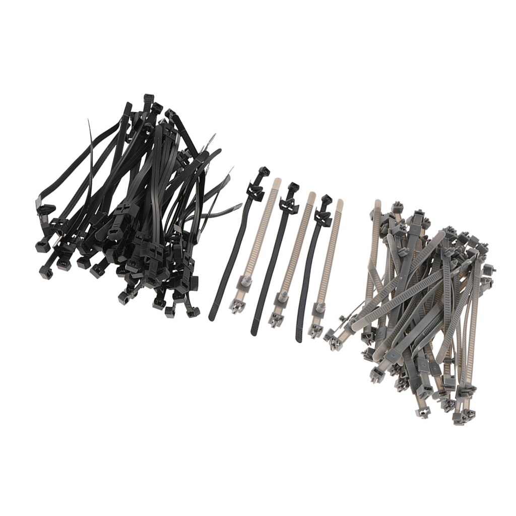85 Stuks Herbruikbare Zip Tie Cable Loop Ties Wraps Draden Fasteners