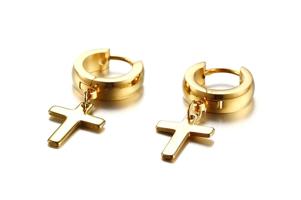 Persoonlijkheid trend cross oorbellen: Army Green