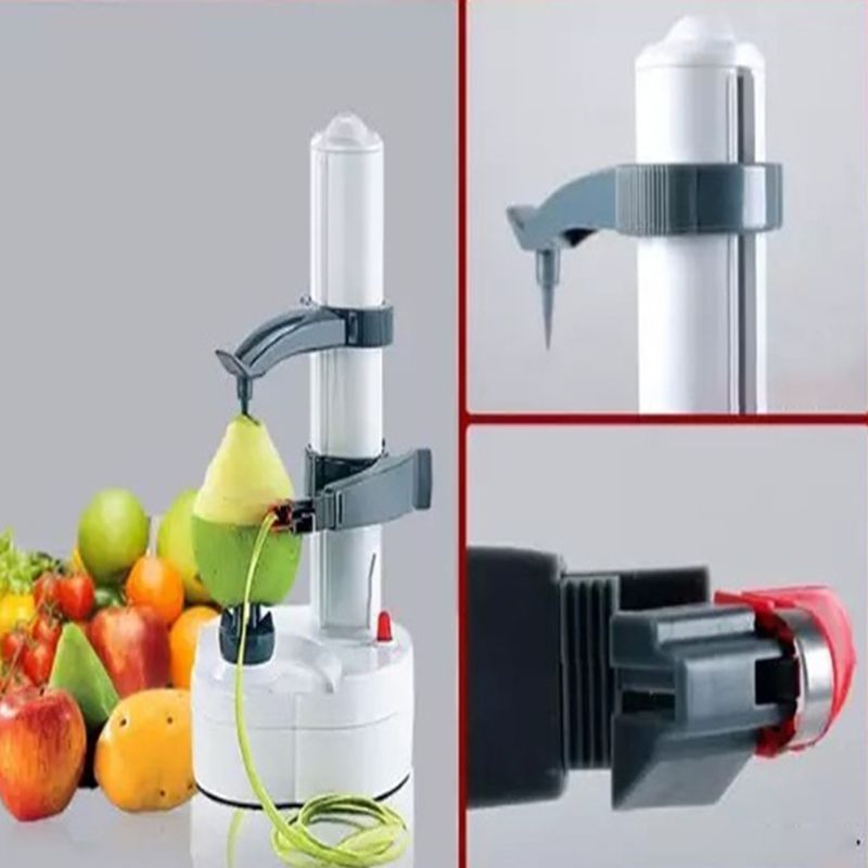 Éplucheur électrique multifonction automatique en acier inoxydable, Machine pour éplucher les fruits et légumes, au détail