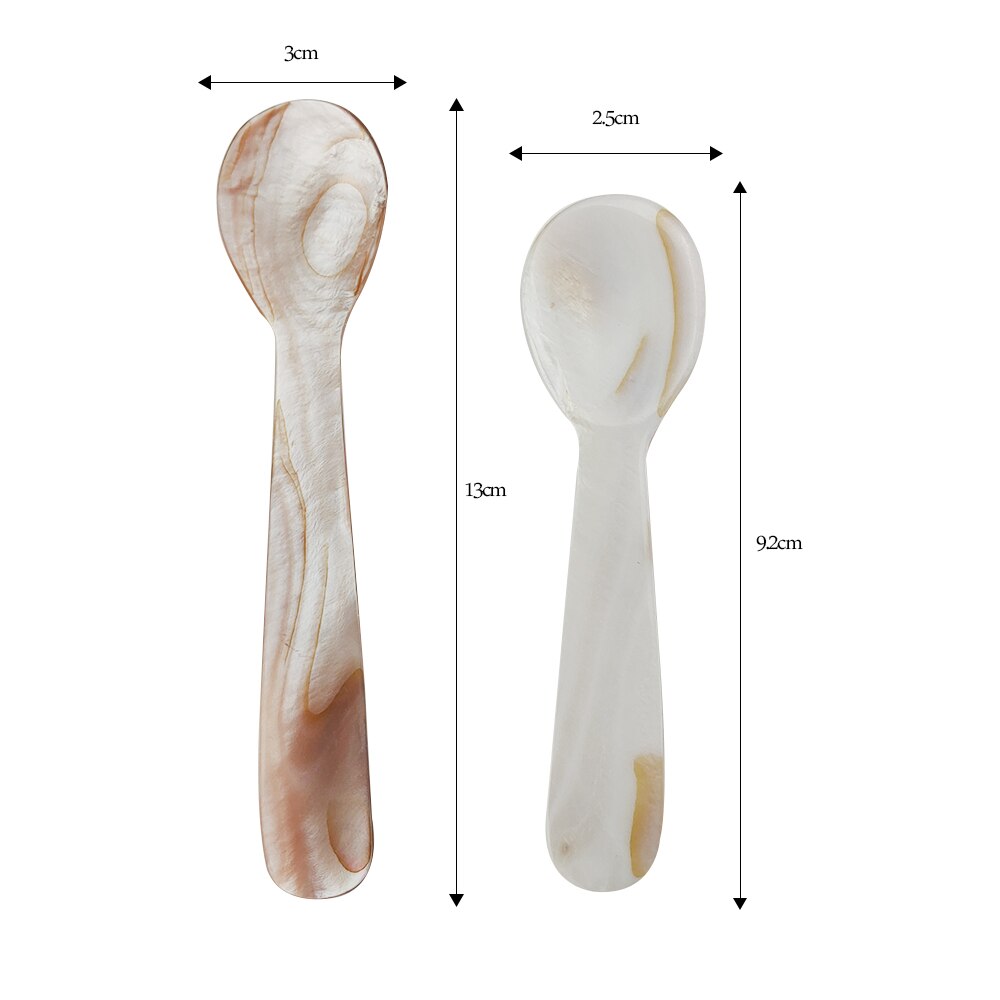 1pcs Shell spoon use for honey spoon tea spoon dessert spoons mini spoon coffee manualidades cucharas
