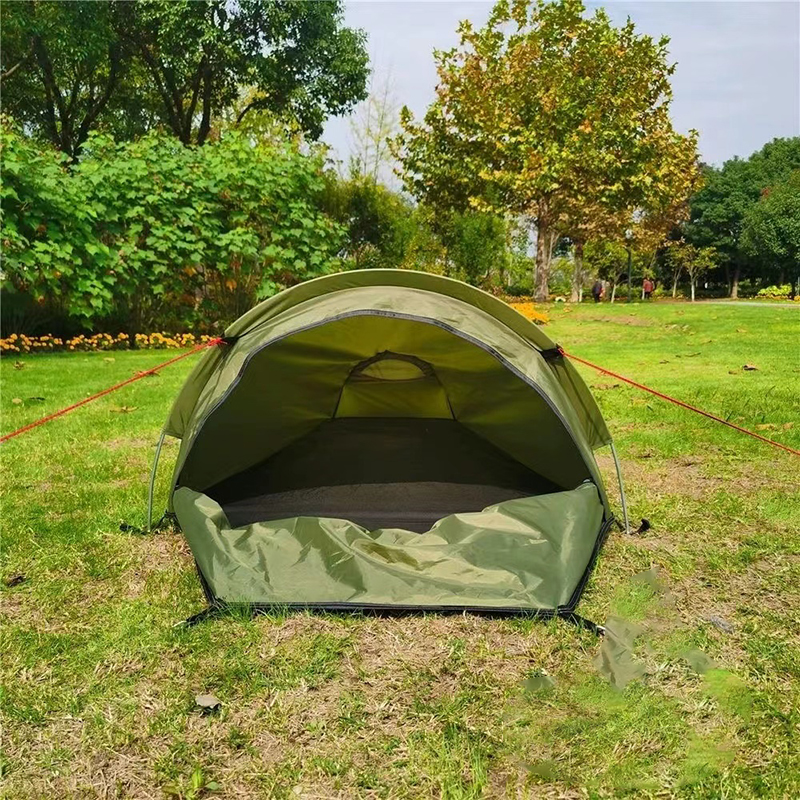 Bärbar tältbädd för bilresor camping enpersonstält ultralätt utomhus sovsäck vattentät sovsäcksöverdrag vandring