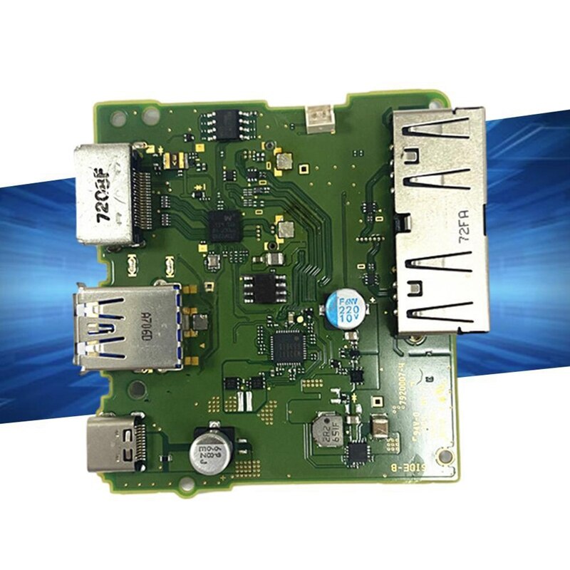 Para Nintendo Switch reemplazar la placa base de carga Reparación de placa partes cargador HDMI carga Dock