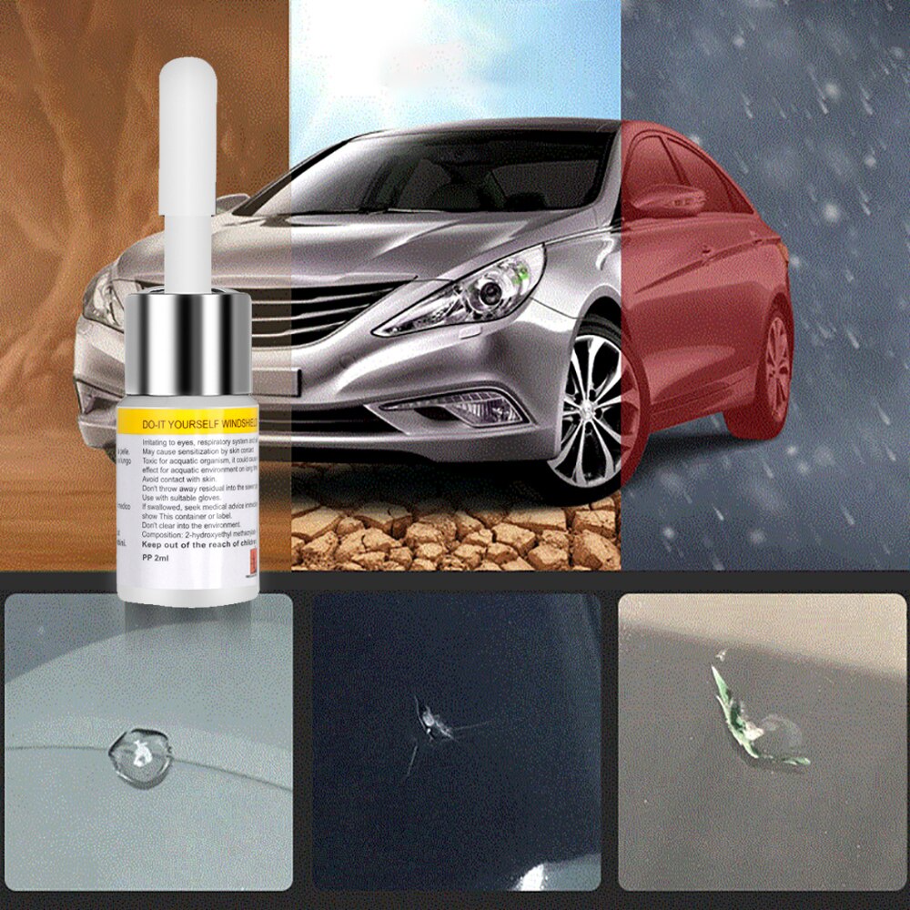 Window Repair Tool Repair Long Crack Glass Broken Car Glass Windshield Repair Tool Crack Restore Window Screen Repair