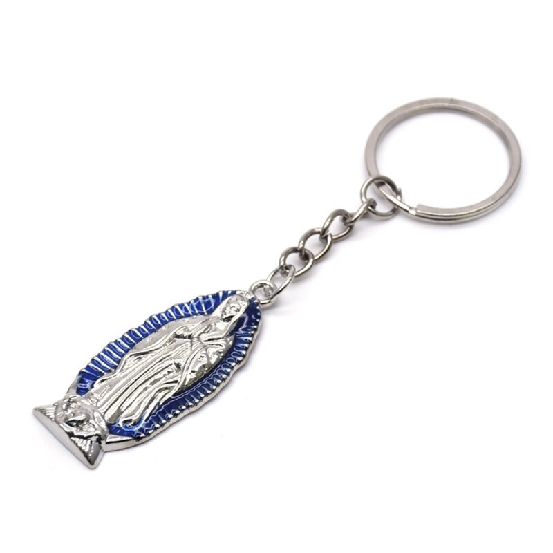 Göttin Keychain Religion Religiöse Schlüssel Ring Schmuck Tasche Auto Anhänger Keyfob Kirche Souvenirs: 4