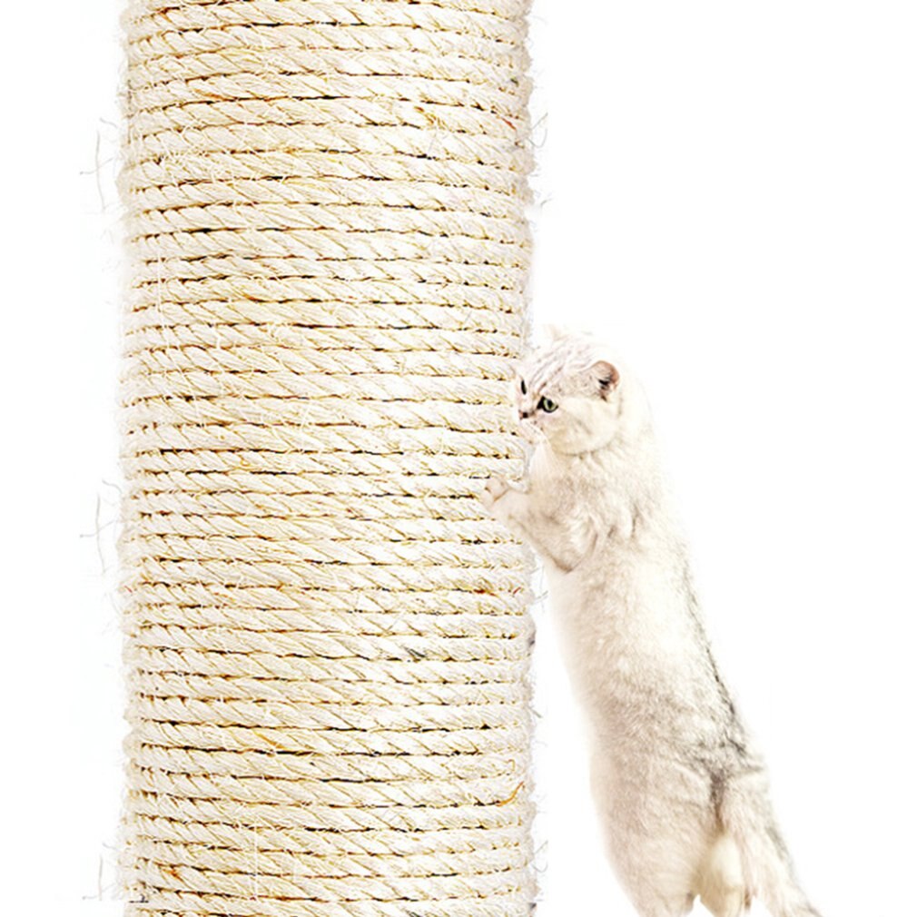 Wooden Four Seasons Rattan Mat Scratcher Cat climb... Grandado