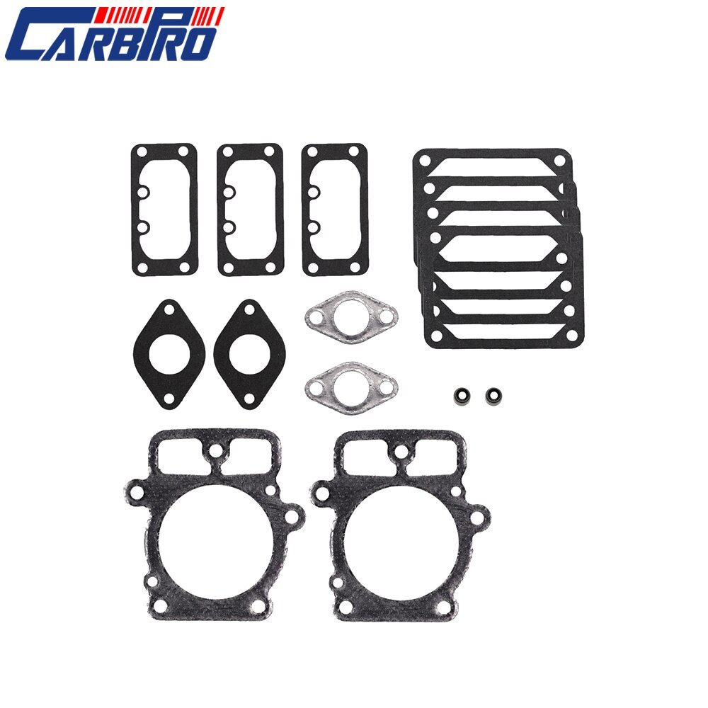 Ein Satz Stoßzahn Komplette Dichtung Bausatz Motor- Ventil Zylinderkopf Für Briggs & Stratton 694013 693997 Dichtung Bausatz Motor- einstellen