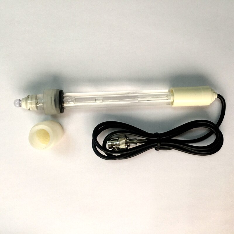 Brett spektrum 0 ~ 14 laboratorie ph elektrod ct -1003 ph kompositelektrod med bnc pluggar lämplig för 7/24 användnings flytande ph värde test