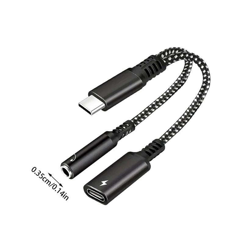 Splitter Kabel Für Headset Kopfhörer Adapter 3,5mm Adapter Kabel Splitter Ladegerät Adapter Kopfhörer Splitter Für Telefon Computer