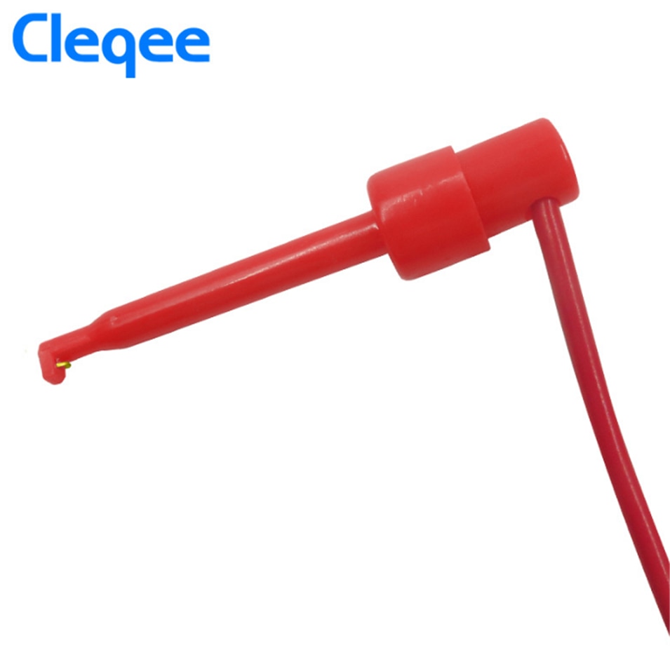 Cleqee P1039 1einstellen 4mm Banane Stecker zu Prüfung Haken Clip Prüfung führen-Bausatz Kabel Mayitr IMax B6 für Multimeter Elektronische Prüfung Werkzeuge