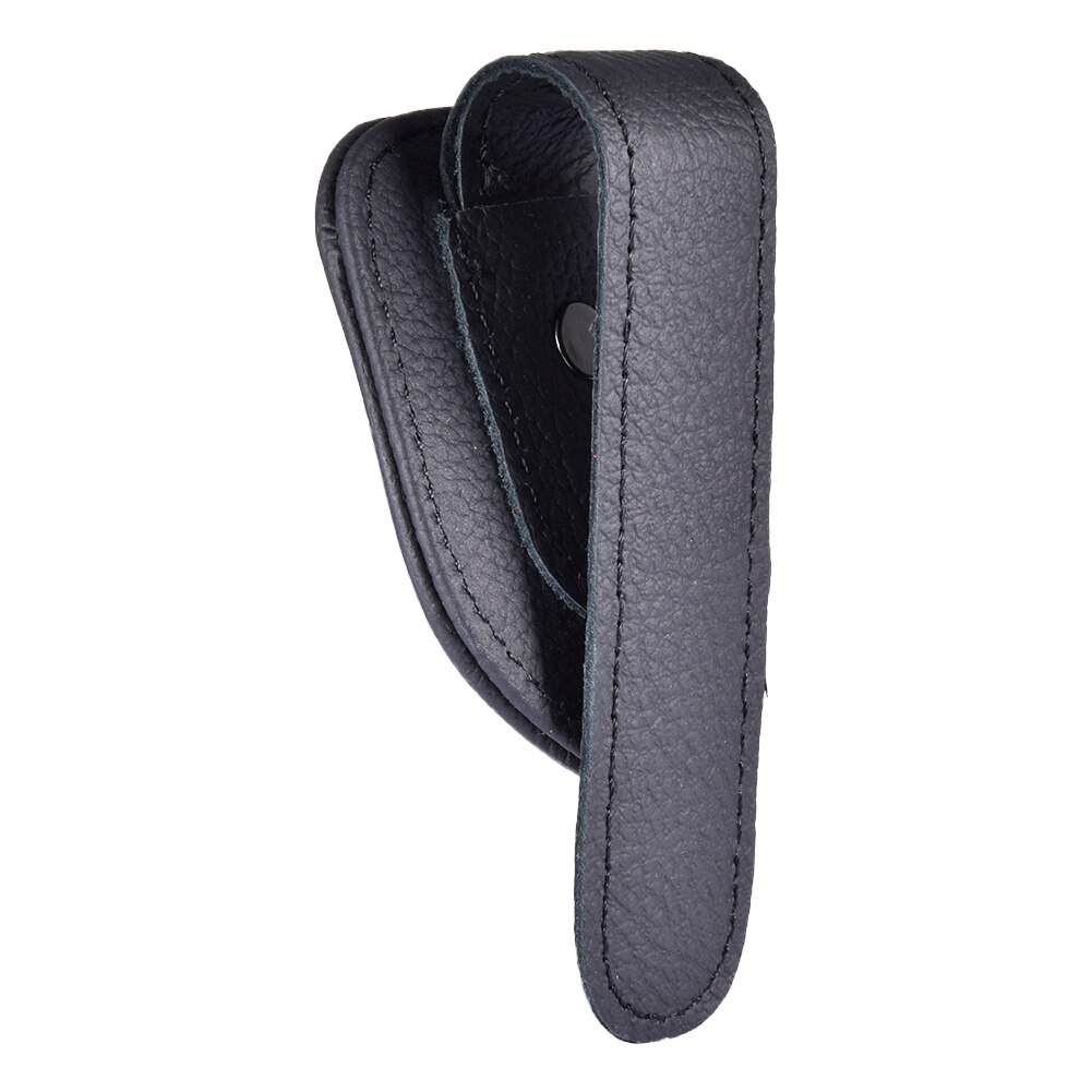Car Visor Sunglasses Holder Spring Glasses Leather Holder Universal Goggle First Layer Mounted With Ticket Card Clip