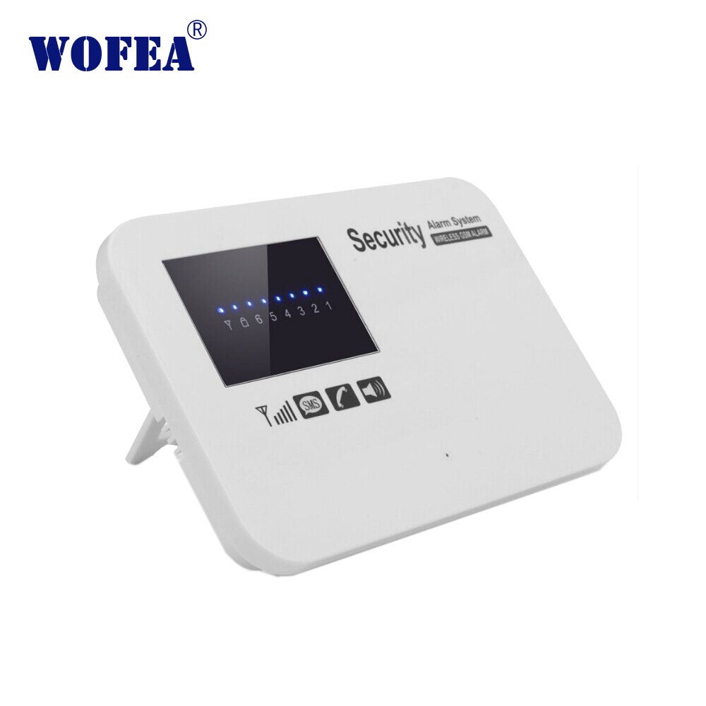 WOFEA APP GSM alarm system for home security burglar alarm fire safety kits