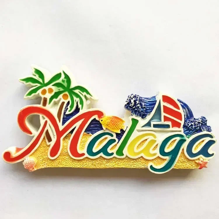 Spaans Koelkast Magneten Toledo La Catedra Kathedraal Malaga Montserrat Magnetische Koelkast Stickers Toeristische Souvenirs Idee
