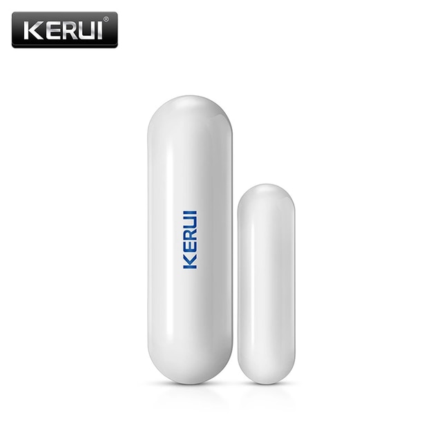 Kerui DIY Wireles Sicherheit Alarm System WIFI GSM Bewegung Sensor Heimat Einbrecher Sicherheit Alarm Bausatz 6 Sprachen Umschaltbar 120dB: D026 Tür Sensor