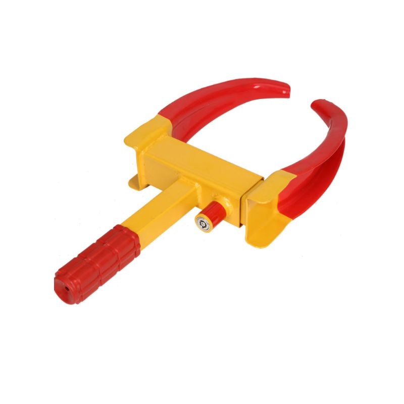 Car Truck Tire Lock Anti-Theft Lock Portable Heavy Duty Wheel Clamp Lock Tire Claw Trailer Auto Universal fitment Car