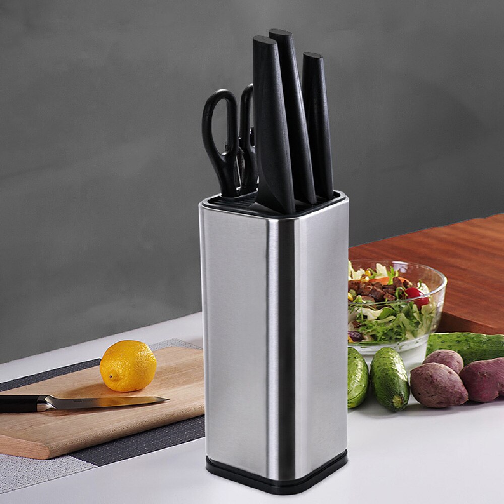 Kitchen Tools Knife Stand Holder Block Kitchen Bar Knife Storage Block Stands for Knives Kitchen Accessories
