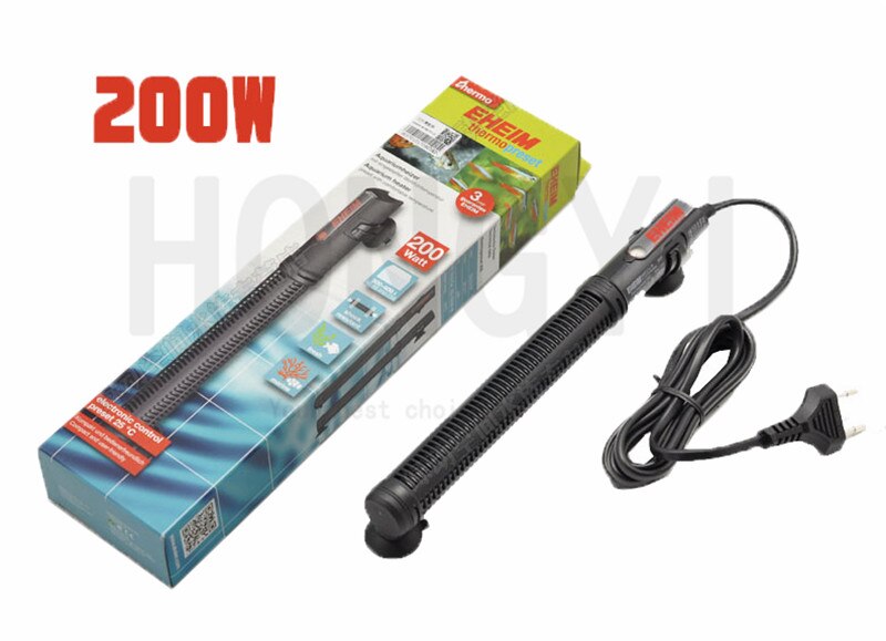 1 stk eheim akvarium varmestenger termostat pinne temperatur eksplosjonssikker akvarium 50w 100w 150w 200w: 200w / Eu-adapter