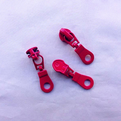 Cursori con cerniera Meetee 20 pezzi per cerniere in nylon 5 # borsa kit di riparazione con cerniera tasca di ricambio cerniere testa accessori per cucire fai da te ZT179: RoseRed