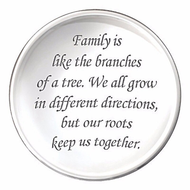 Family Tree Pendant Necklace with Birthstones Long Birthstone Necklaces