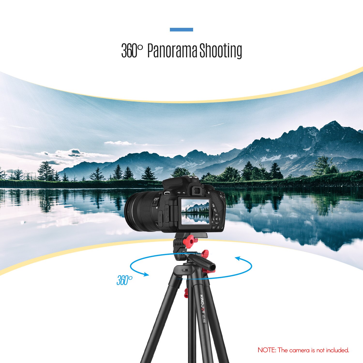 KINGJOY VT-832 Stativ Für Kamera Tragbare Fotografie Stative Kamera Foto Video Stativ Einbeinstativ Trepied für SLR DSLR