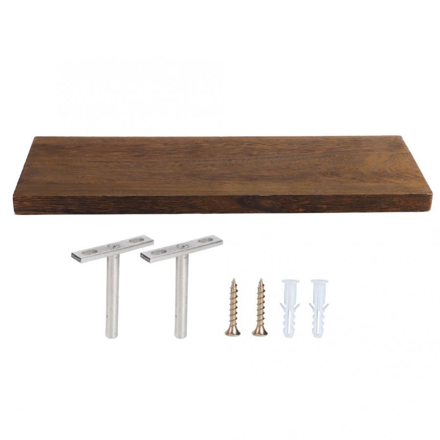 Storage Rack Wood Board Living Room Craft Decorative Bracket Floating Bathroom Home Office Shelves Floating Shelf Wood Storage: 40x14x2cm