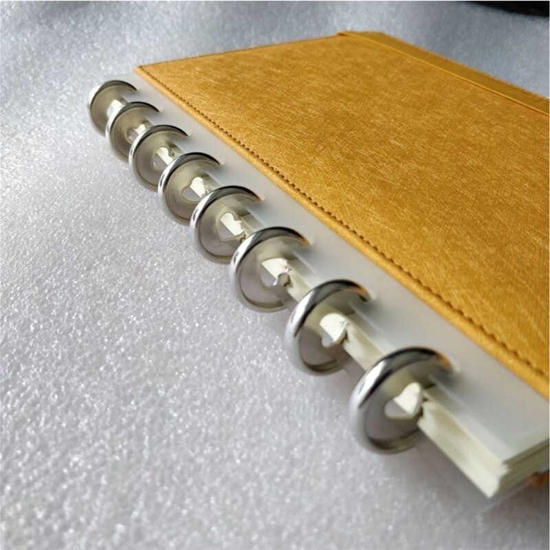 Anillos de lujo para encuadernación de libros de cuaderno, de 2/8 Uds.: 28mm, anillos de encuadernación Diy, A1912-021 para Carpeta de hojas